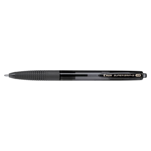 Druckkugelschreiber Super Grip G - XB 0,6 mm, schwarz