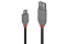 LINDY USB 2.0 Kabel Typ A/Micro-B Anthra Line M/M 2m