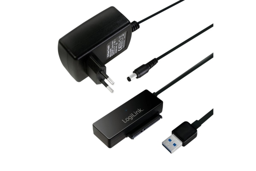 Logilink Adapter USB 3.0 > SATA mit OTB m. NT
