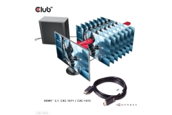 Club3D HDMI-Kabel A -> A 2.1 Ultra High Speed 10K HDR 2m retail