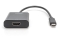 DIGITUS Adapter USB3.0/C -> HDMI 4K 19.5cm schwarz