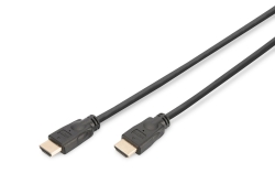 DIGITUS HDMI-Kabel A->A Ethernet St/St 5.0m schwarz 4K