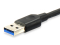 Equip Kabel USB-A3.2->C Gen1 3A St/St 0.50m schwarz