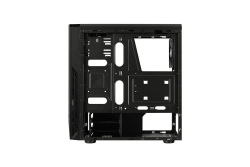 AeroCool Geh Midi Rift Black MicroATX/ATX/MiniITX o.N.