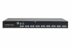 DIGITUS KVM Switch 1 User -> 8 PCs (je PS/2 od. USB)
