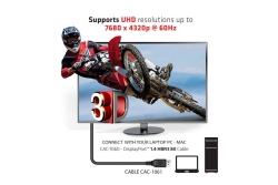 Club3D DisplayPort-Kabel 1.4 HBR3 32,4Gb/s 5m 8K60Hz St/St retail