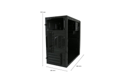 LC-Power Geh Micro ATX 2014MB (B/2xUSB2.0/1xUSB3.0)