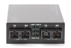 DIGITUS Konverter Fast Ethernet Multi-/Singlem. Media Sc/Sc