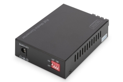 DIGITUS Konverter Gigabit PoE Multim. Media RJ45/SC MM PSE