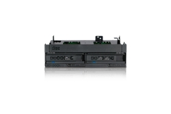We-Ra. IcyDock 2x6,3cm SAS/SATA HDD&SSD in 5,25+...