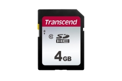 SD Card 4GB Transcend SDHC SDC300S 20/10 MB/s
