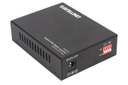INTELLINET Gigabit PoE + Medienkonverter RJ45 SFP 120km