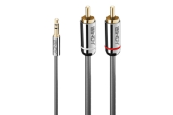 LINDY Audiokabel an Phono 3.5mm Cromo line 1m