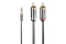 LINDY Audiokabel an Phono 3.5mm Cromo line 1m