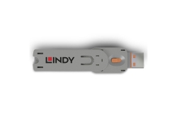 LINDY Schlüssel für USB Typ A Port Schloss orange