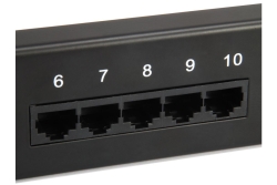 Equip 19 Patchpanel 25xRJ45 Cat3 UTP 1U ISDN RAL9005