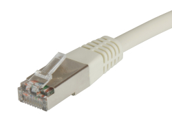 Equip 2-Port Splitter Cat5e RJ45->2xRJ45 FTP St/Bu 0.15m