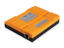 Equip Kabeltester für RJ45/RJ12/RJ11 orange