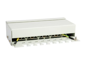 Equip Patchpanel 8xRJ45 Cat6 Desktop 250MHz RAL7035