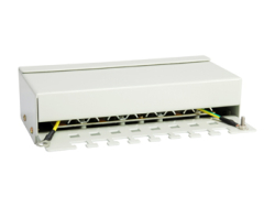Equip Patchpanel 8xRJ45 Cat6 Desktop 250MHz RAL7035