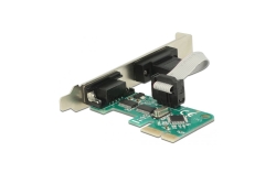 DELOCK PCI Express Card > 2x Seriell RS232