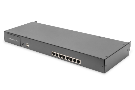 DIGITUS modularer KVM-Switch 8-Port Cat 5