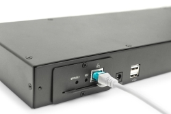 DIGITUS modularer KVM-Switch 8-Port Cat 5