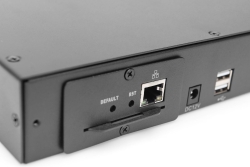 DIGITUS modularer KVM-Switch 16-Port Cat 5