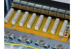 Equip 19 Patchpanel 24xRJ45 Cat6a FTP 1U 500MHz RAL9005