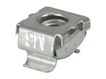 Equip M6 Käfigmuttern- & Schraubensatz 50Stk silber