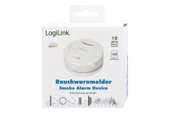 Logilink Rauchmelder mit VdS Zulassung, 10 Jahre Lebensdauer
