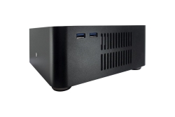 Inter-Tech Geh ITX A80 mit 60 W Netzteil, schwarz