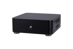 Inter-Tech Geh ITX A60 mit 60 W Netzteil, schwarz