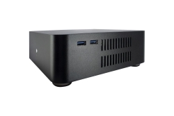 Inter-Tech Geh ITX A60 mit 60 W Netzteil, schwarz