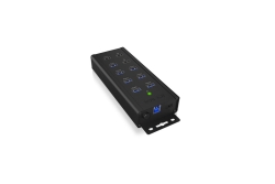 Hub 7-Port IcyBox USB 3.0 IB-HUB1703-QC3 inkl. 3 Ladeports