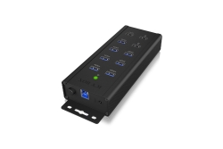 Hub 7-Port IcyBox USB 3.0 IB-HUB1703-QC3 inkl. 3 Ladeports