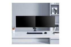 MANHATTAN Monitorhalterung mit Gasdruckfeder für 2x17-32