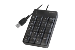 Logilink Keypad mit USB-A Anschluss schwarz