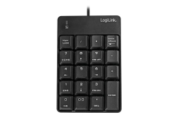 Logilink Keypad mit USB-A Anschluss schwarz