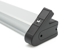 DIGITUS Tischleiste 4fach,2x USB,Schalter Alu 1.5m Feststell