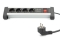 DIGITUS Tischleiste 4fach,2x USB,Schalter Alu 1.5m Feststell