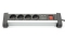 DIGITUS Tischleiste 4fach,2x USB,Schalter Alu 1.5m Feststell
