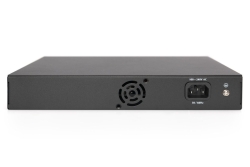 DIGITUS Switch 24-Port 10/100 Unmanaged schwarz