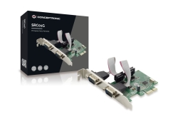 CONCEPTRONIC PCIe1x Card 2xRS232-Seriell 2.5Gbps
