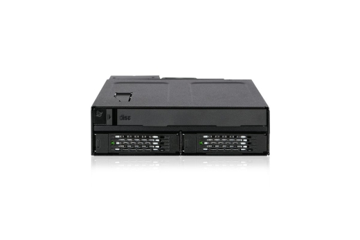 Backplane IcyDock 2x6,3cm SATAI-III in 1x5,25 HDD/SSD retail