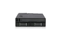 Backplane IcyDock 2x6,3cm SATAI-III in 1x5,25 HDD/SSD retail