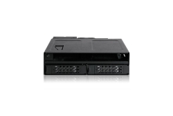 Backplane IcyDock 2x6,3cm SATAI-III in 1x5,25 HDD/SSD retail