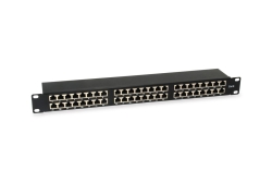 Equip 19 Patchpanel 48xRJ45 Cat6 FTP 1U 250MHz RAL9005