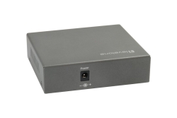 LevelOne PoE+Switch 4xGE PoE 60W unmanaged Metall