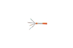 Equip Instal.Kab Cat7 Simplx S/FTP 4P23 200.00m orange LSZH